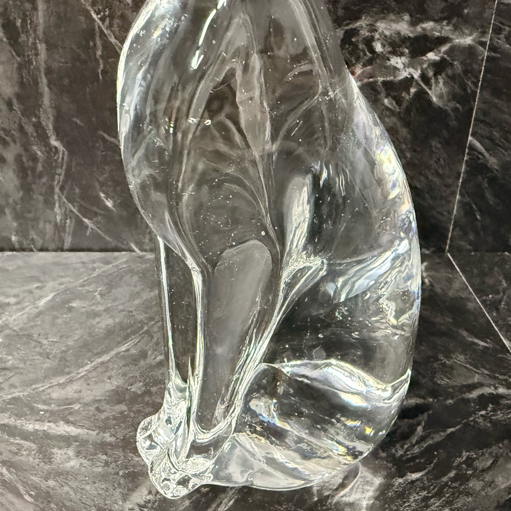 Glass Cat Figurine - Picture 10 of 16
